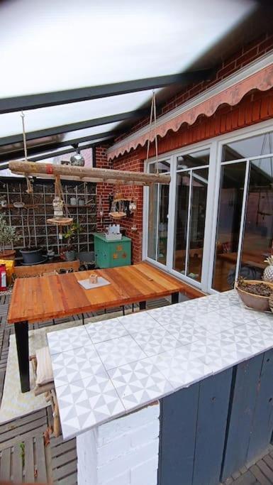 Lüneburg Gemuetliche Souterrain Wohnung מראה חיצוני תמונה